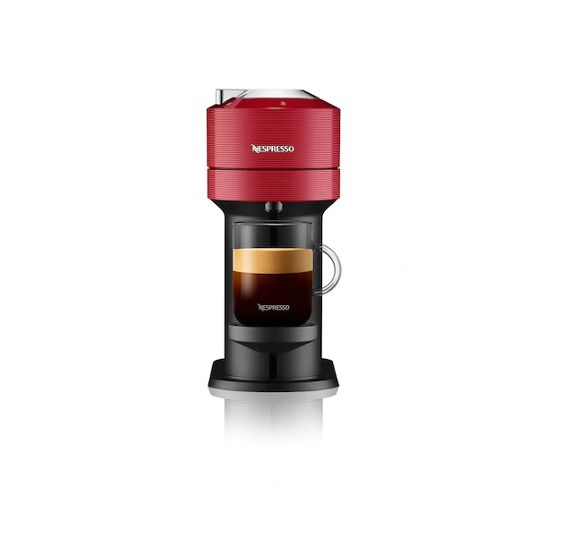 Nespresso VERTUO Next Cherry Red & Aeroccino 4