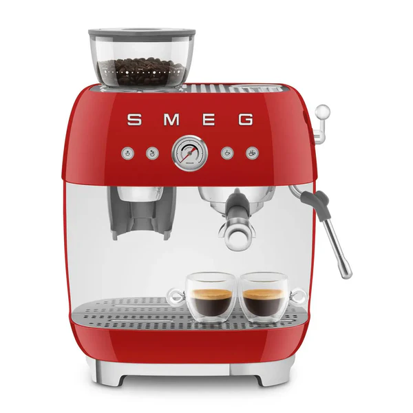 SMEG Espressomaschine mit Mahlwerk EGF03WHEU