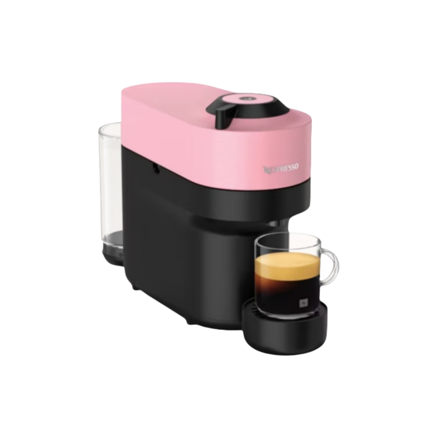 Nespresso VERTUO POP Candy Pink & Aeroccino4 schwarz