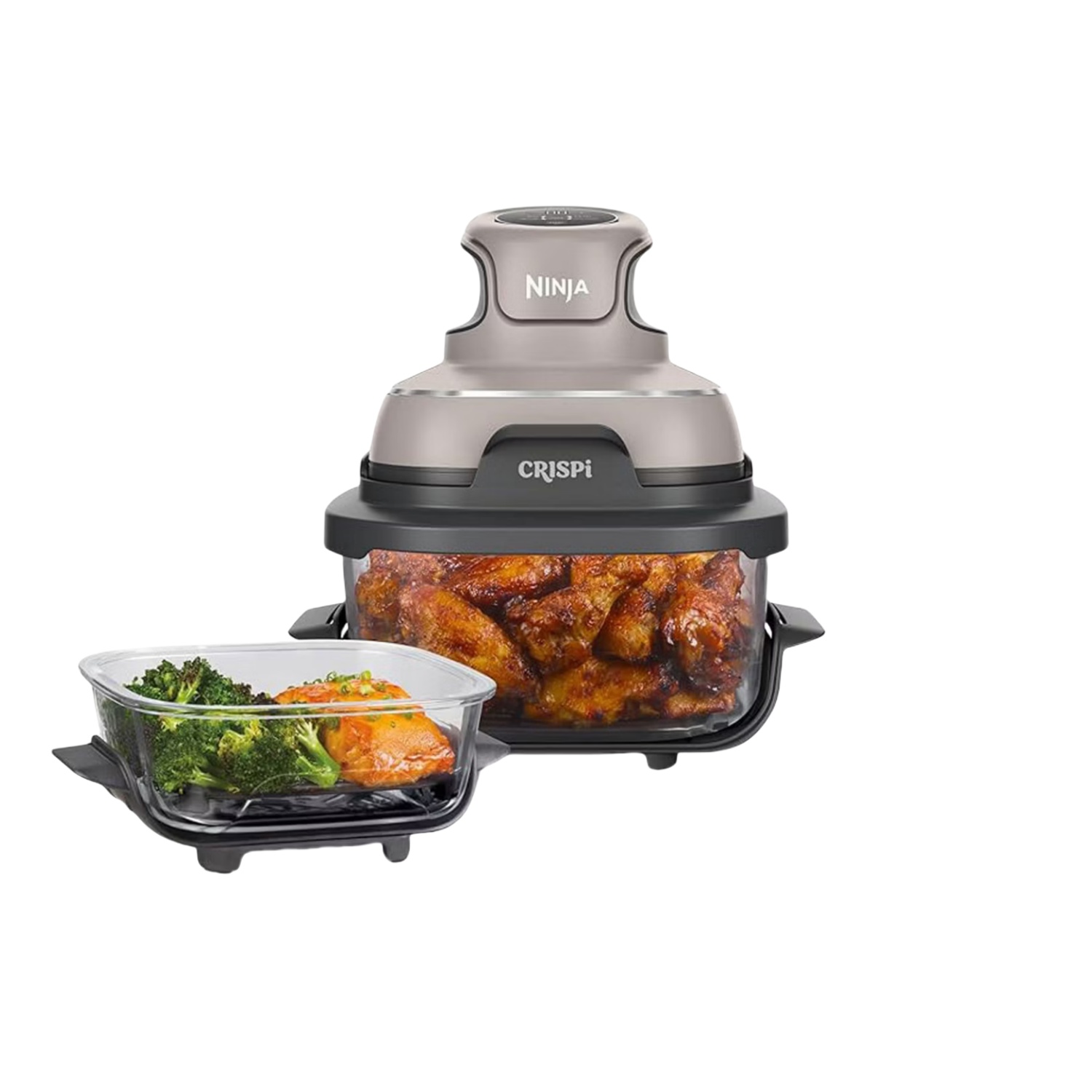 ninja CRISPi 4-in-1 Portable Glass Air Fryer Stone