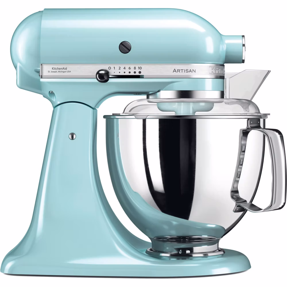 Kitchen machine with KIPPBAREM motor 4, 8L - Craftsman with additional nozzle - Ice blue