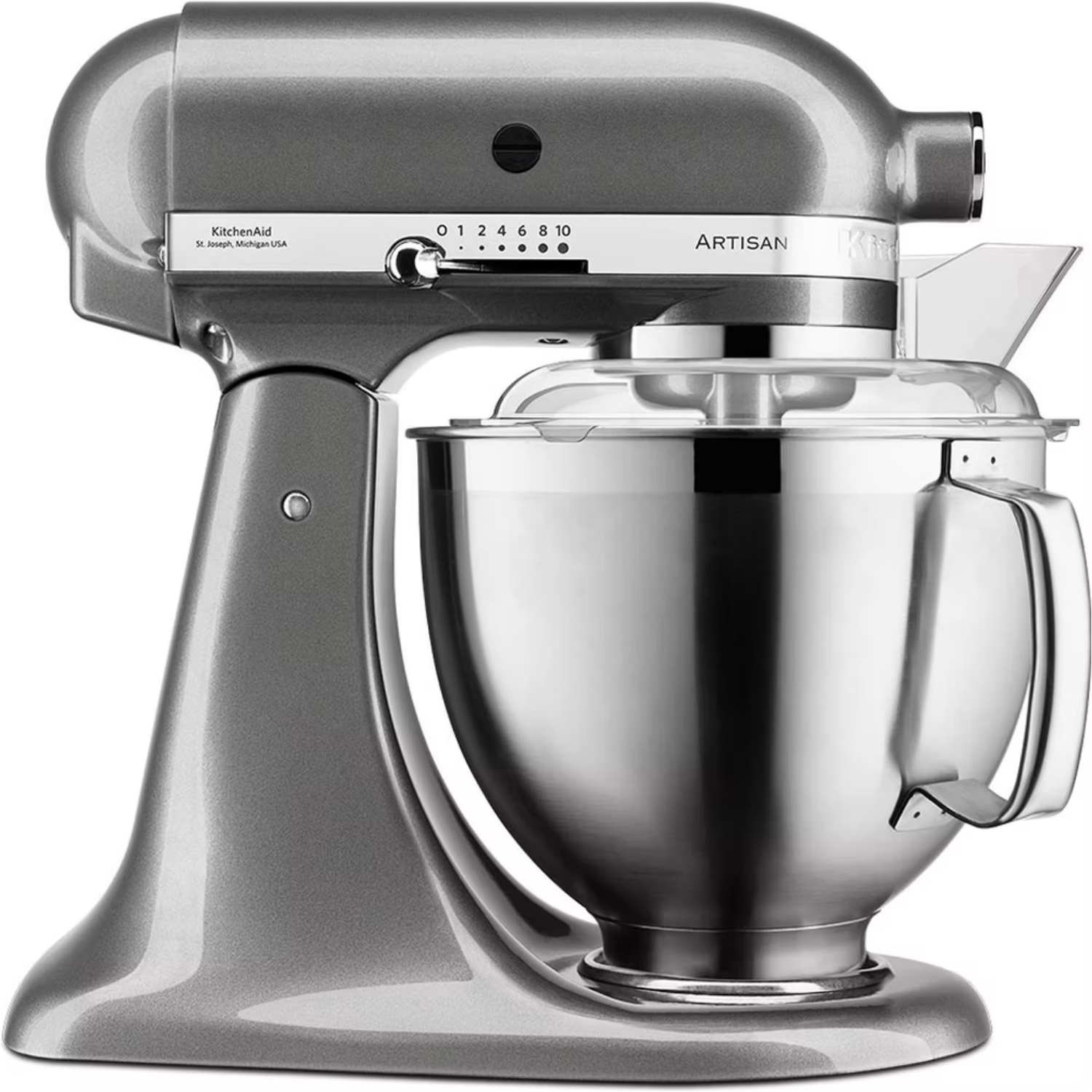Kitchen machinery and Kippbarem motor 4, 8L - ARTISAN PREMIUM - Medal Silver