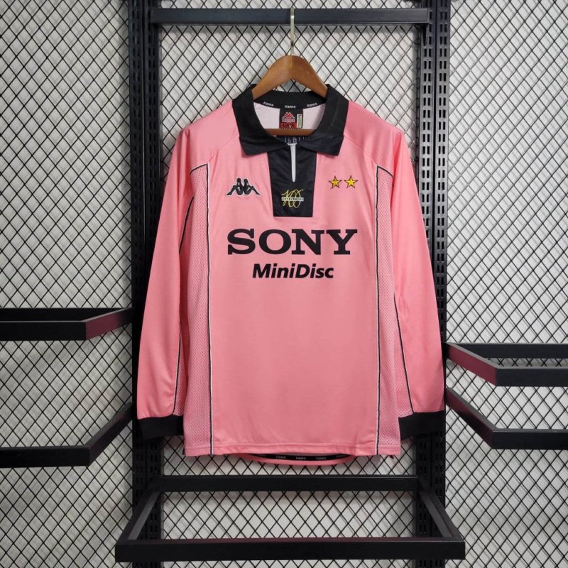 1997/1998 Retro Long Sleeve Juventus Away Football Shirt