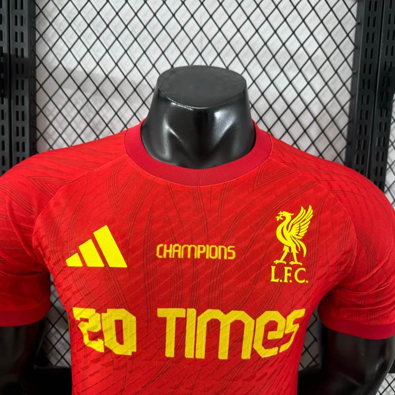 2024/2025 Liverpool FC Champions Edition Football Shirt (Player Edition)
