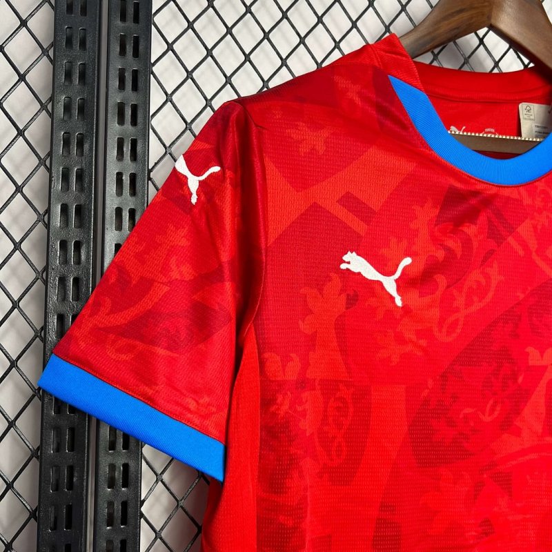 2024 Czech Republic Home Football Shirt
