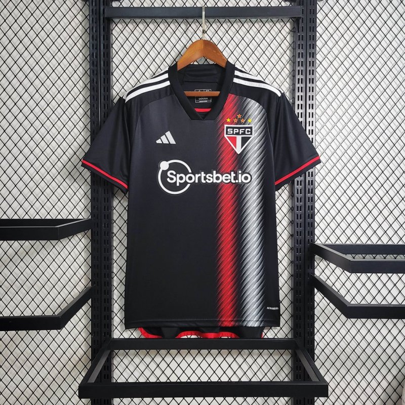 1:1 copy top quality 2023/2024 São Paulo Third Away Football Shirt