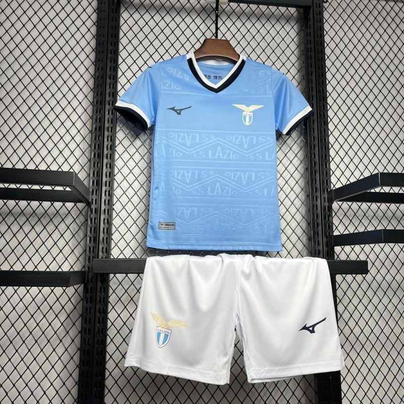 2024/2025 Lazio Home Football Shirt Kids Size