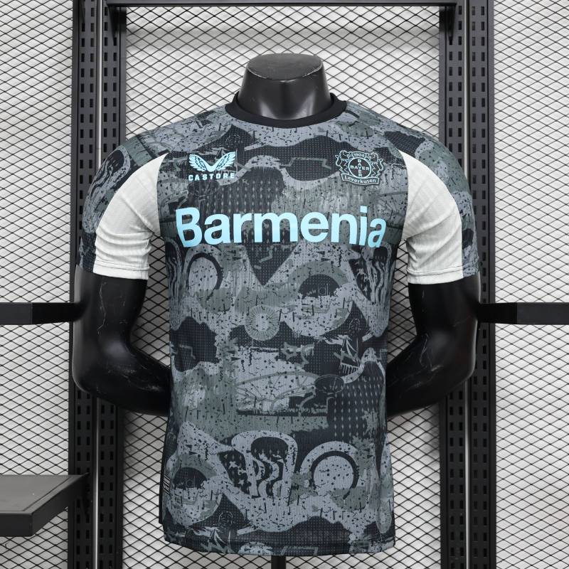 2024/2025 Player Edition Bayer Leverkusen Second Away Football Shirt