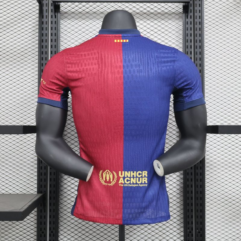 2024/2025 Player Edition Barcelona New Advertising Football Jersey