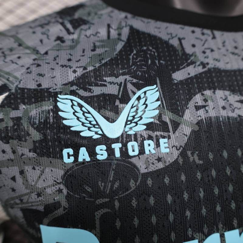 2024/2025 Player Edition Bayer Leverkusen Second Away Football Shirt