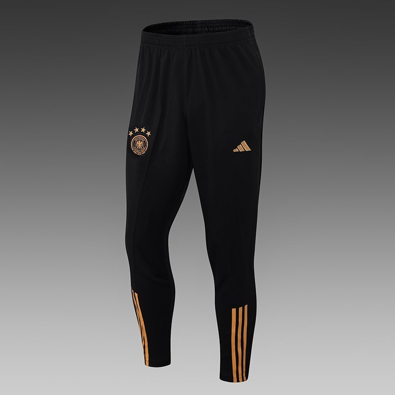 2023 Germany Half-Pull Training Suit Black Football Shirt