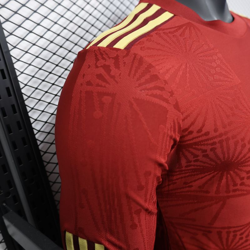 2025/26 Mexico Long Sleeve Authentic Red Jersey Shirt