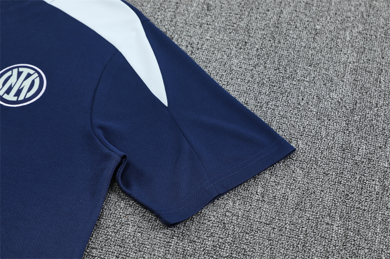 2025/26 Short Sleeve Inter Milan Royal Blue Training Kit (child size)