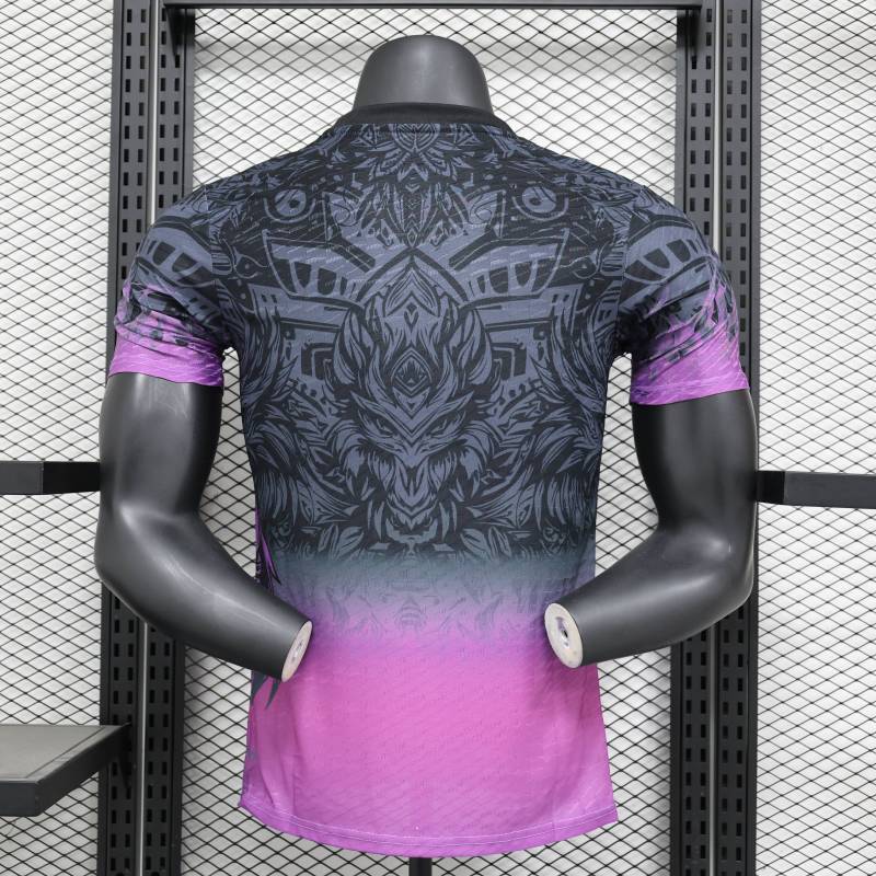 2024/2025 Player Edition Liverpool Black & Purple Special Edition Football Jersey