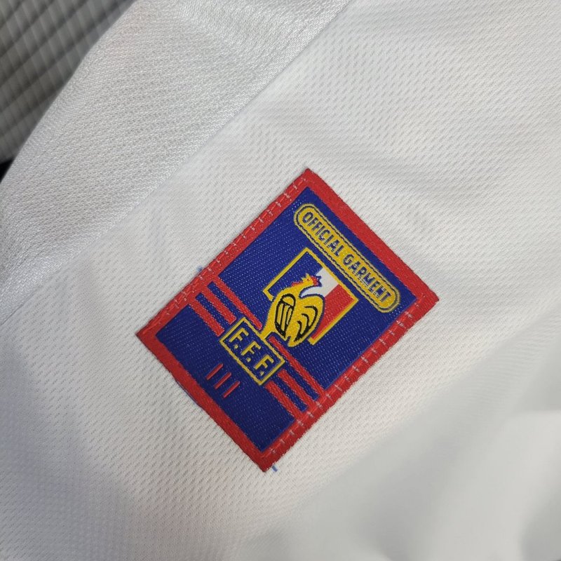 1998 Retro France Away Football Shirt