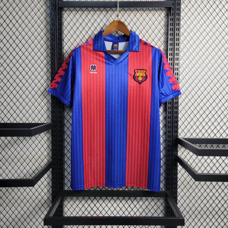 1989/1992 Retro Barcelona Home Football Shirt