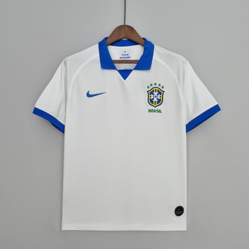 2019 Brazil Away Football Shirt