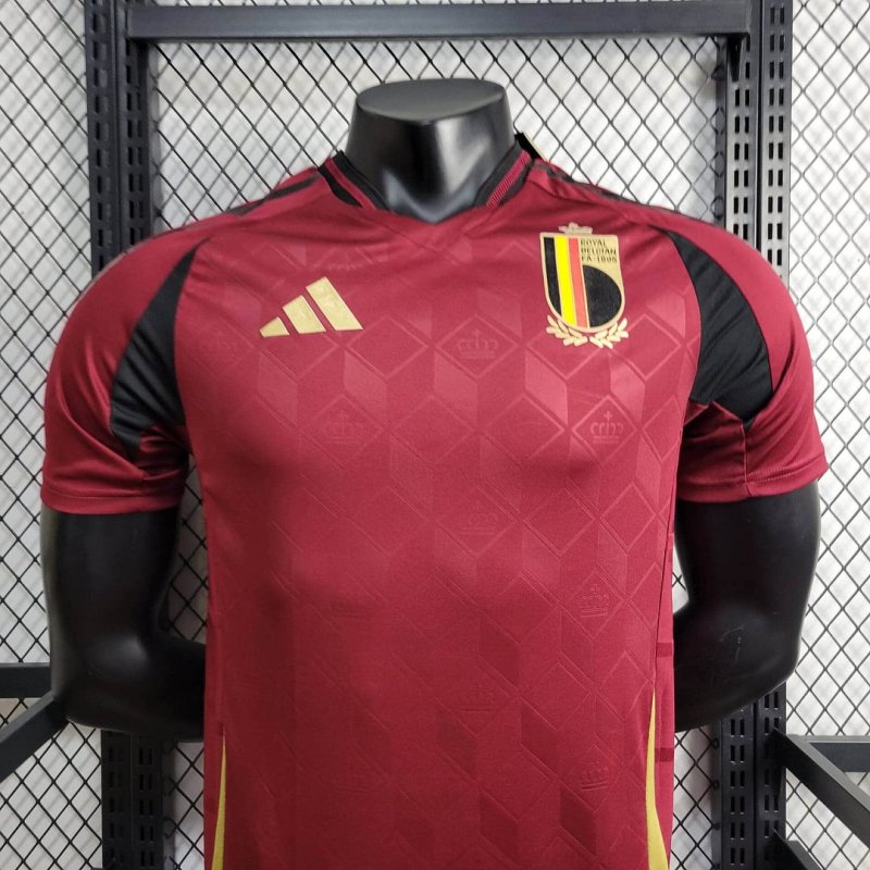 2024 Player Version Belgium Home Football Shirt