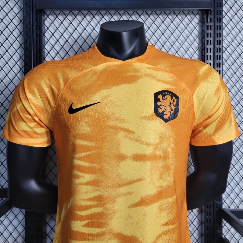 2022 Player Version Netherlands Home Football Shirt