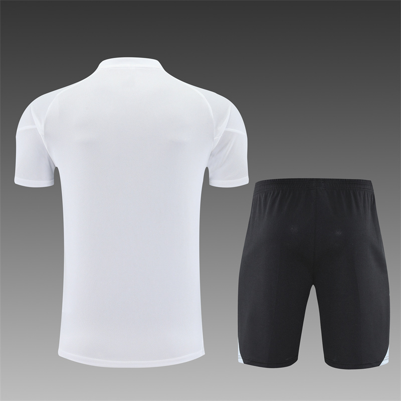 2025/26 Short Sleeve Miami White Training Set(Kids Size)