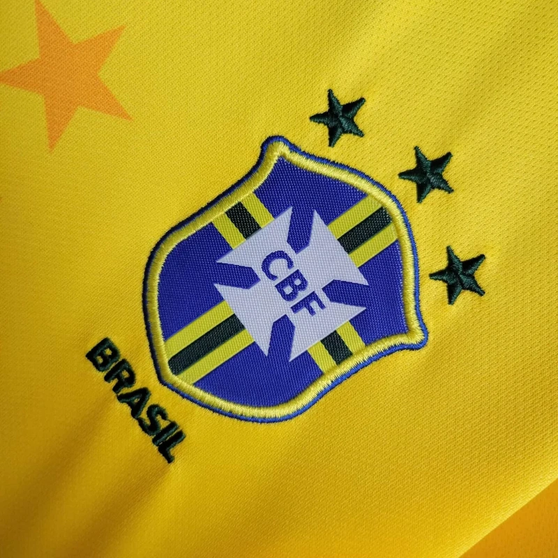 1994 Retro Brazil Home Football Shirt Kids