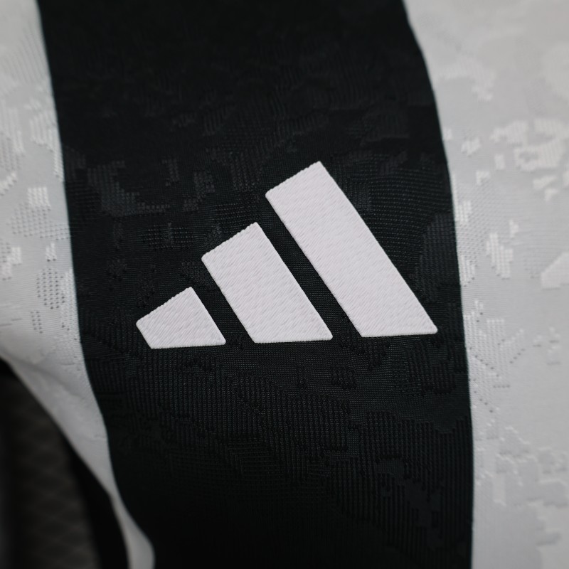 2024/2025 Player Edition Juventus Home Long Sleeve Football Jersey