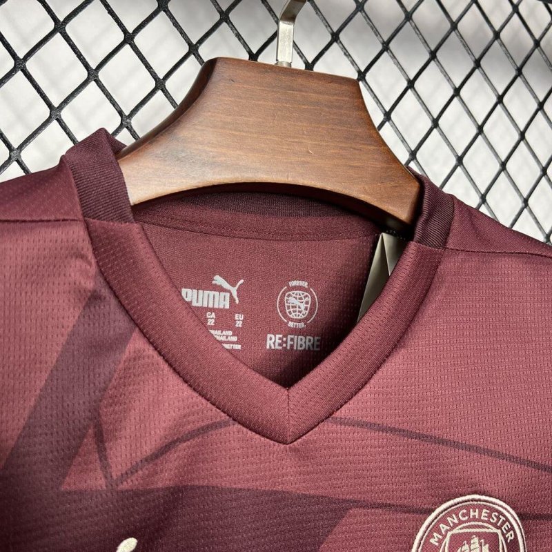 2024/2025 Manchester City Third Away Football Shirt Kids Size