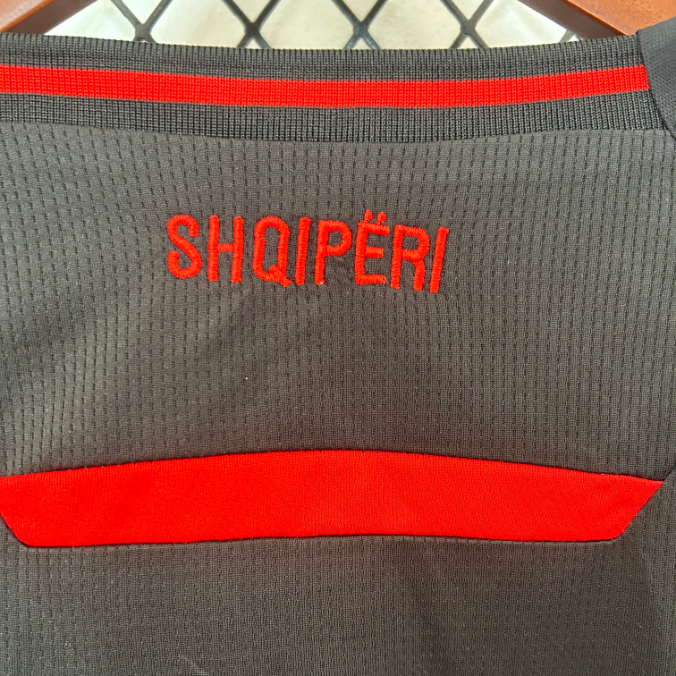 2025-2026 Albania Second Away Black Fan Edition Football Shirt