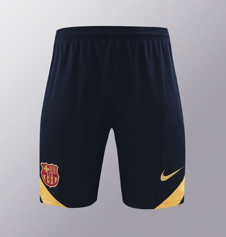 2024/2025 Barcelona Training Wear Yellow Suit Shirt