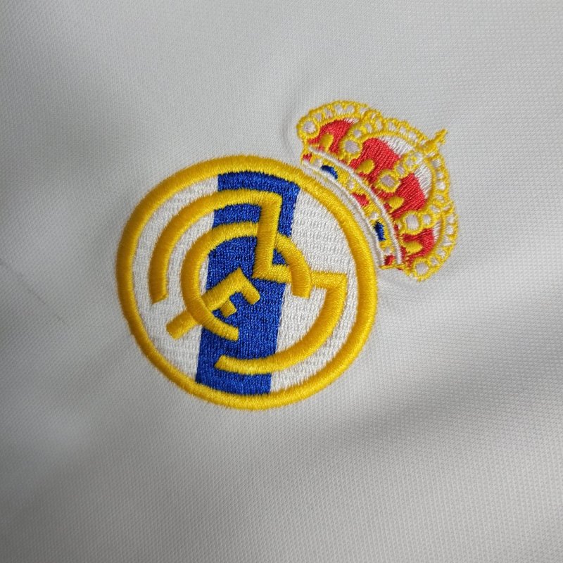 1:1 copy top quality 2000/2001 Retro Real Madrid Home Football Shirt