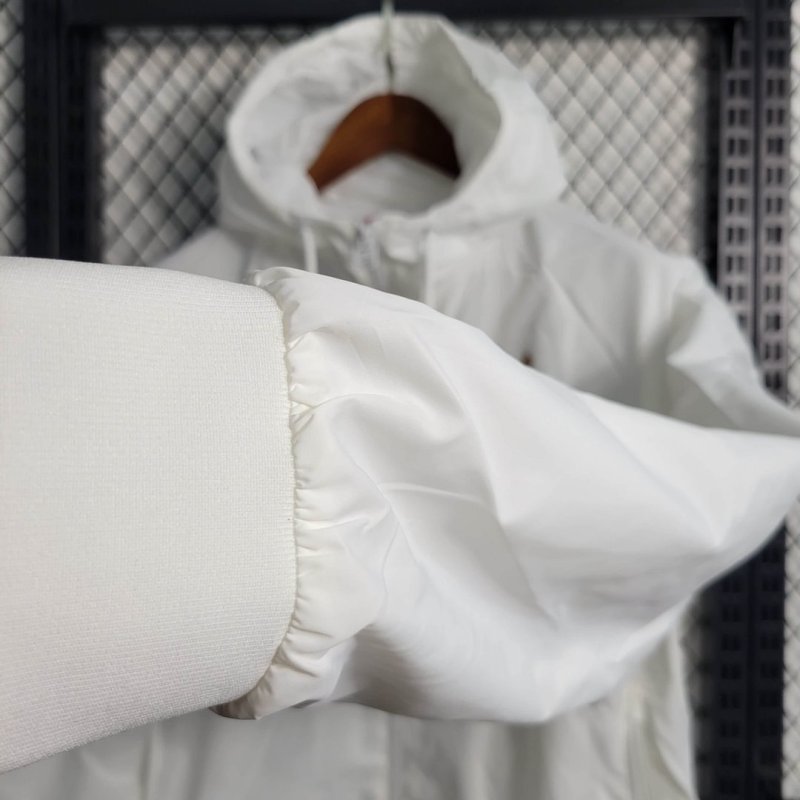 1:1 copy top quality  2023/2024 Corinthians Windbreaker White Football Shirt