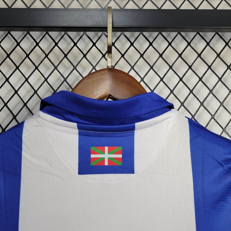 2024/2025 Real Sociedad Home Football Shirt Kids Size 1