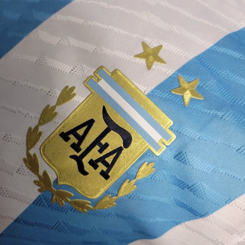 2022 Player Version Argentina Home Football Shirt