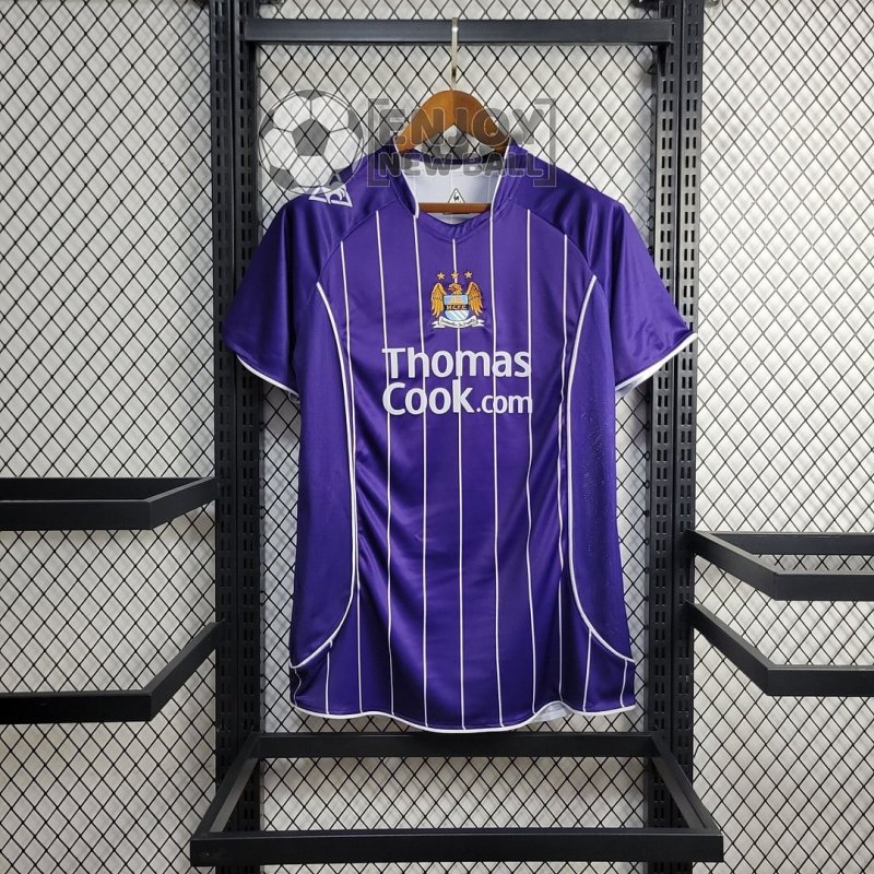 2007/2008 Retro Manchester City Away Jersey
