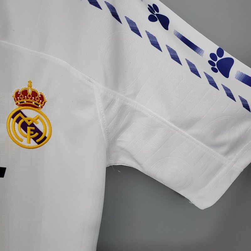 1996/1997 Retro Real Madrid Home Football Shirt
