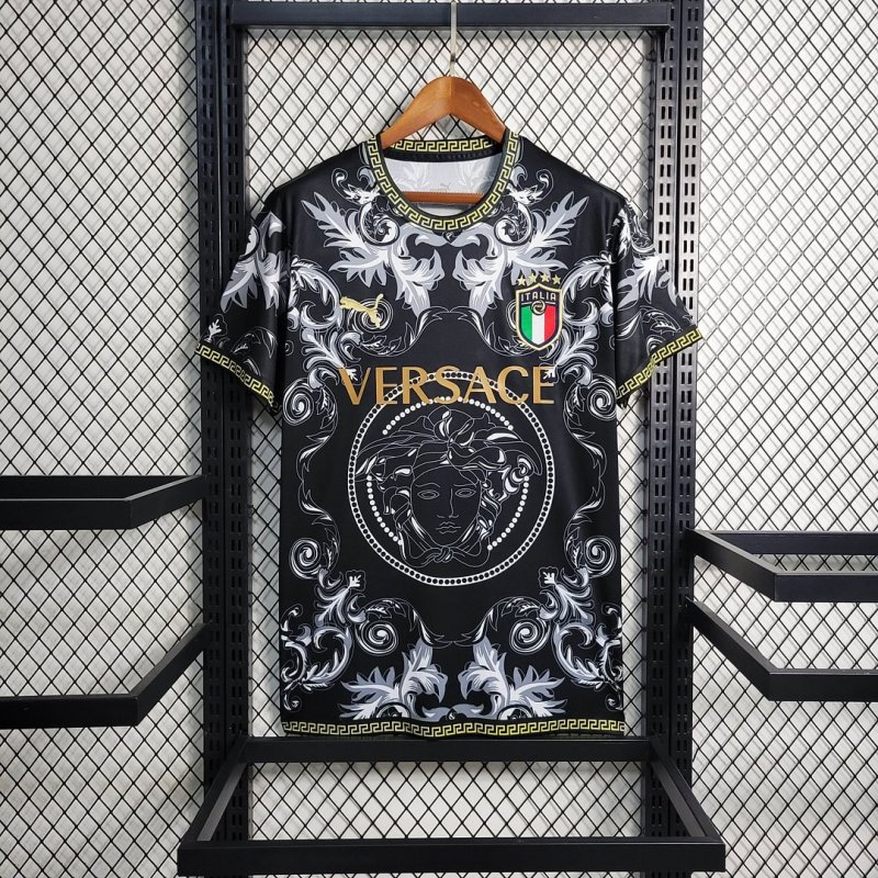 2023 Italy Special Edition Black Football Shirt