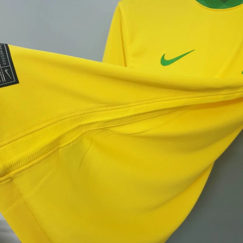 2020 Brazil Home Football Shirt