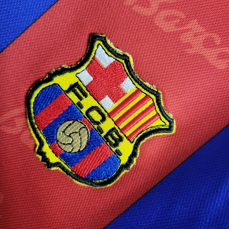 1995/1997 Retro Barcelona Home Football Shirt