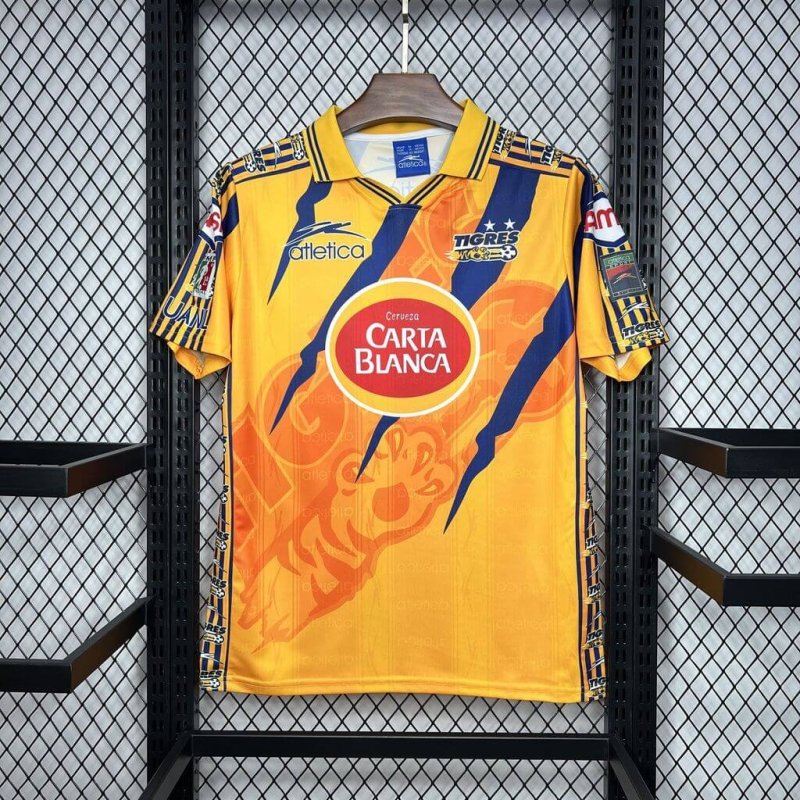 1997/1998 Retro Tigres UANL Home Football Shirt
