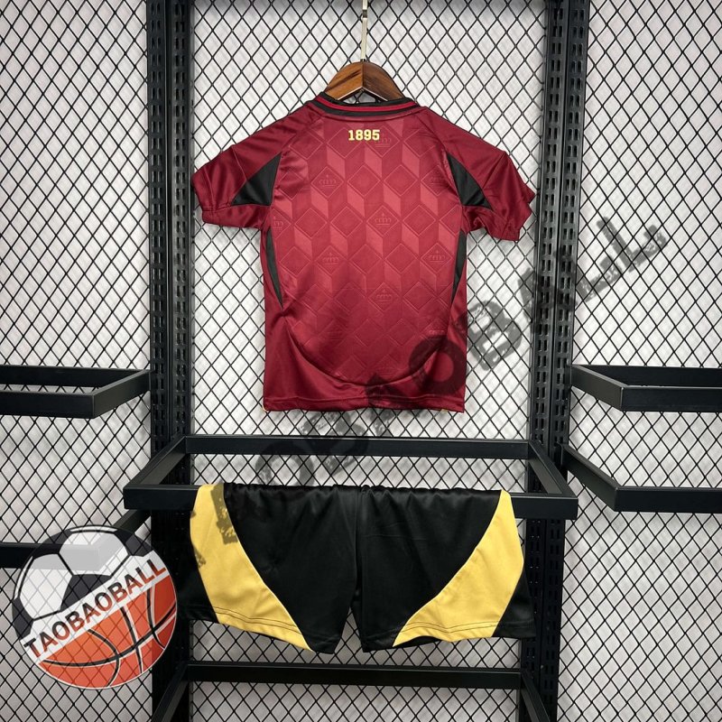 2024 Belgium Home Football Shirt Kids