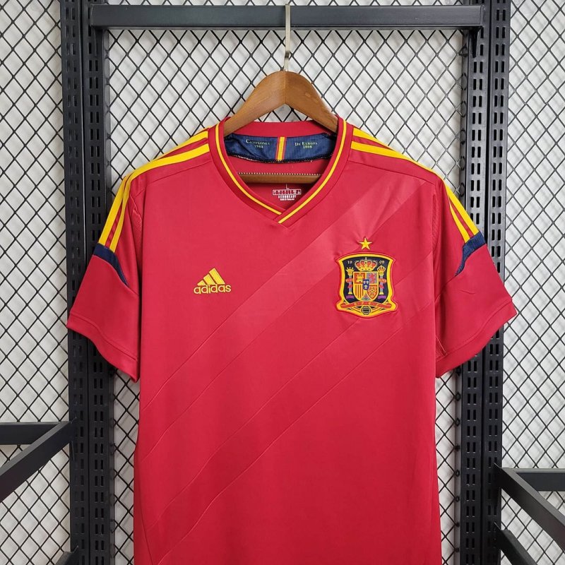 2012 Retro Spain Home Football Shirt