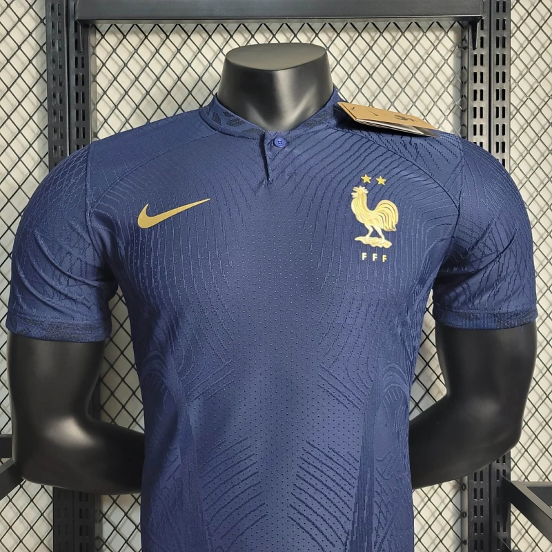 2022 Player Version France Home Football Shirt