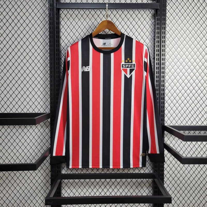 2024/2025 Long Sleeve São Paulo Away Football Shirt