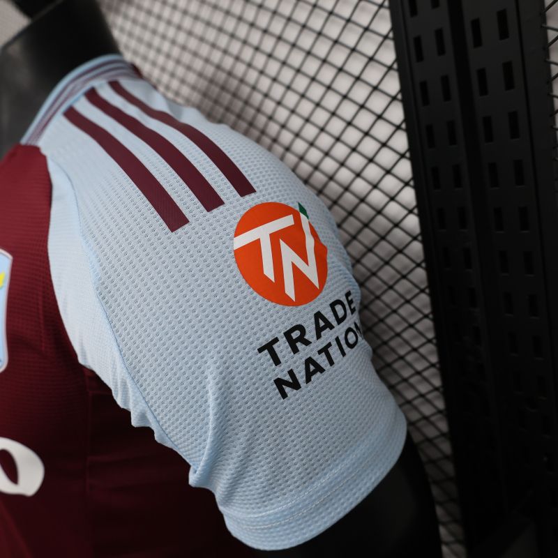 2024/2025 Players Edition Aston Villa Home Football Jersey