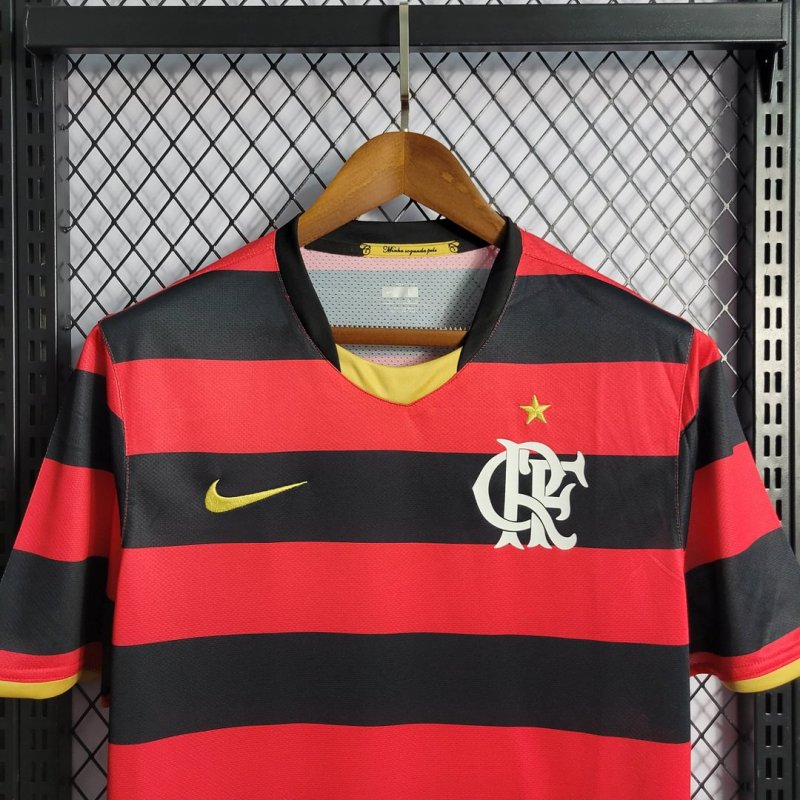 2008/2009 Retro Flamengo Home Football Shirt
