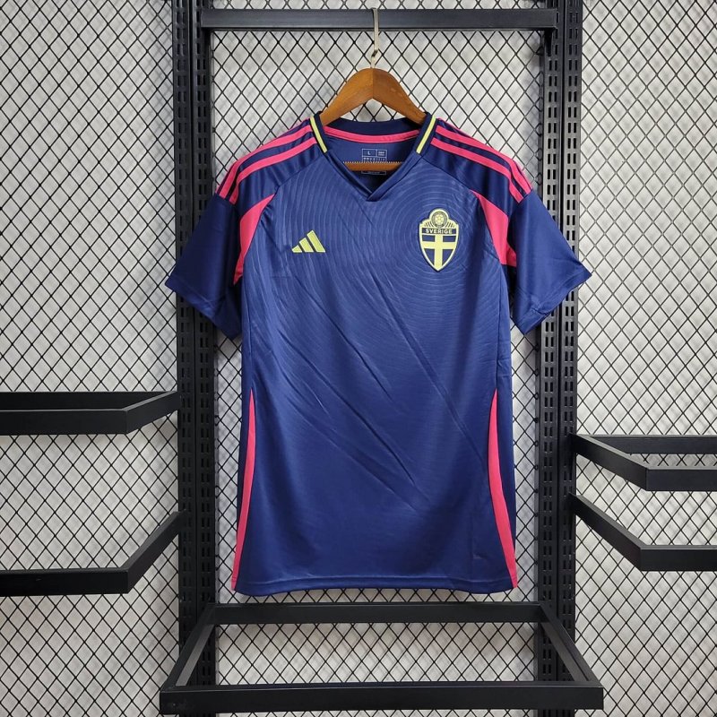 2024 Sweden Away Football Shirt