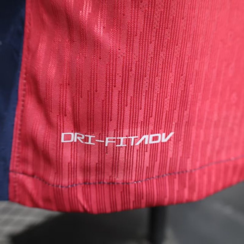 2025/26 Barcelona Home Player Edition Football Jersey with Advertising