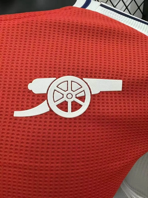 2024/2025 Long-Sleeve Player Version Arsenal Home Football Jersey