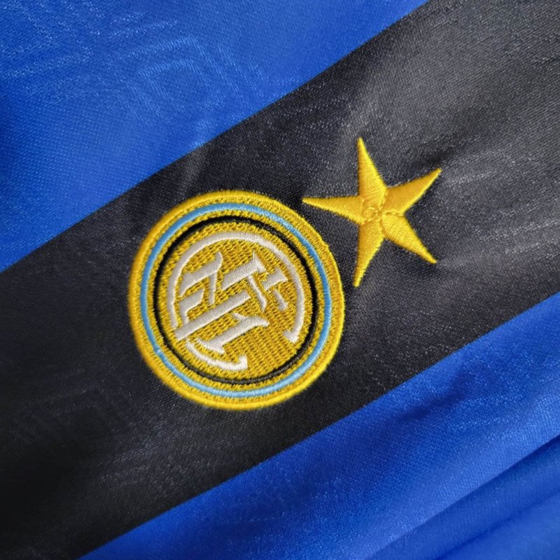 1995/1996 Retro Inter Milan Home Football Shirt