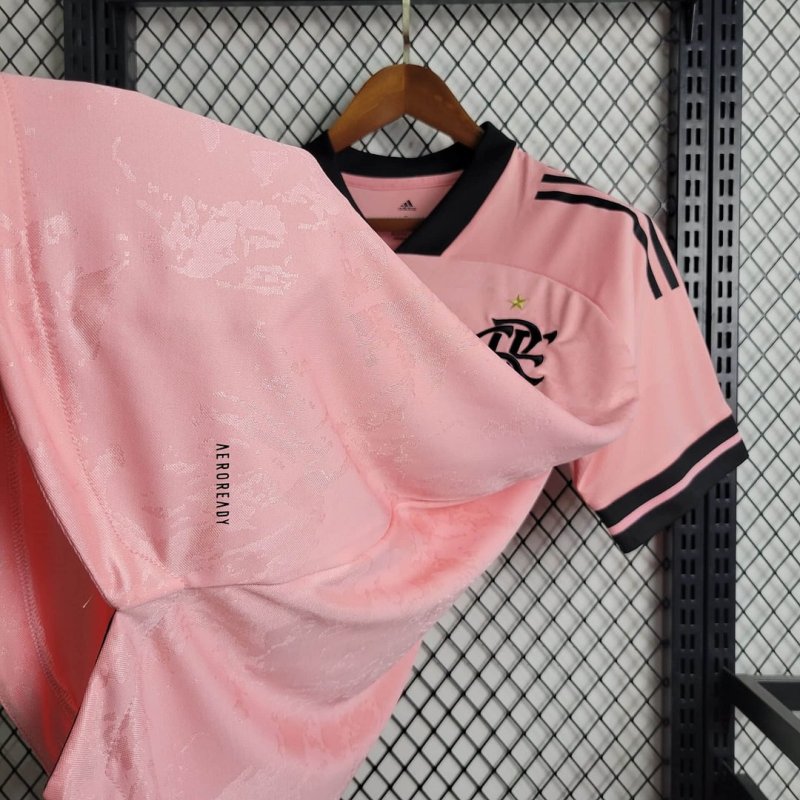 2020/2021 Flamengo Pink October Football Shirt